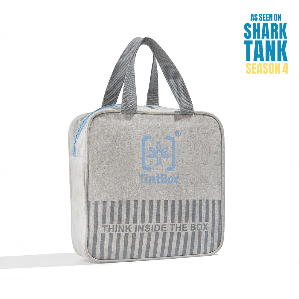 Tintbox Cool, Canvas, Eco-Friendly Lunch Bag For Office