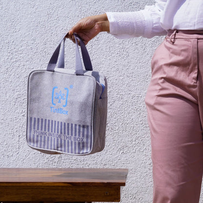 Tintbox Cool, Canvas, Eco-Friendly Lunch Bag For Office