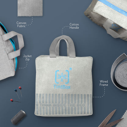 Tintbox Cool, Canvas, Eco-Friendly Lunch Bag For Office