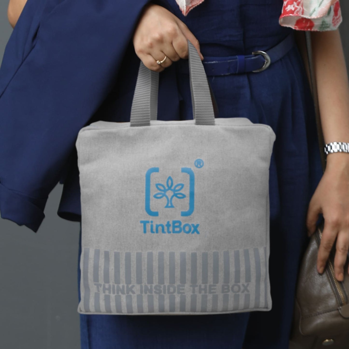 Tintbox Cool, Canvas, Eco-Friendly Lunch Bag For Office