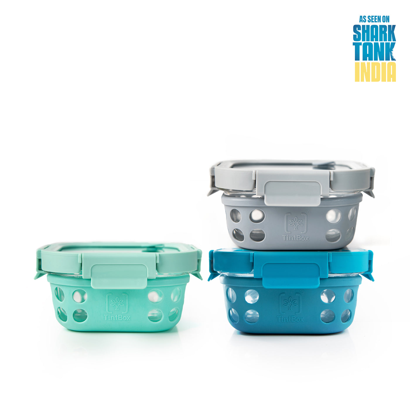 Set of 3 GlassUp ( 500ml ) Lunch Box