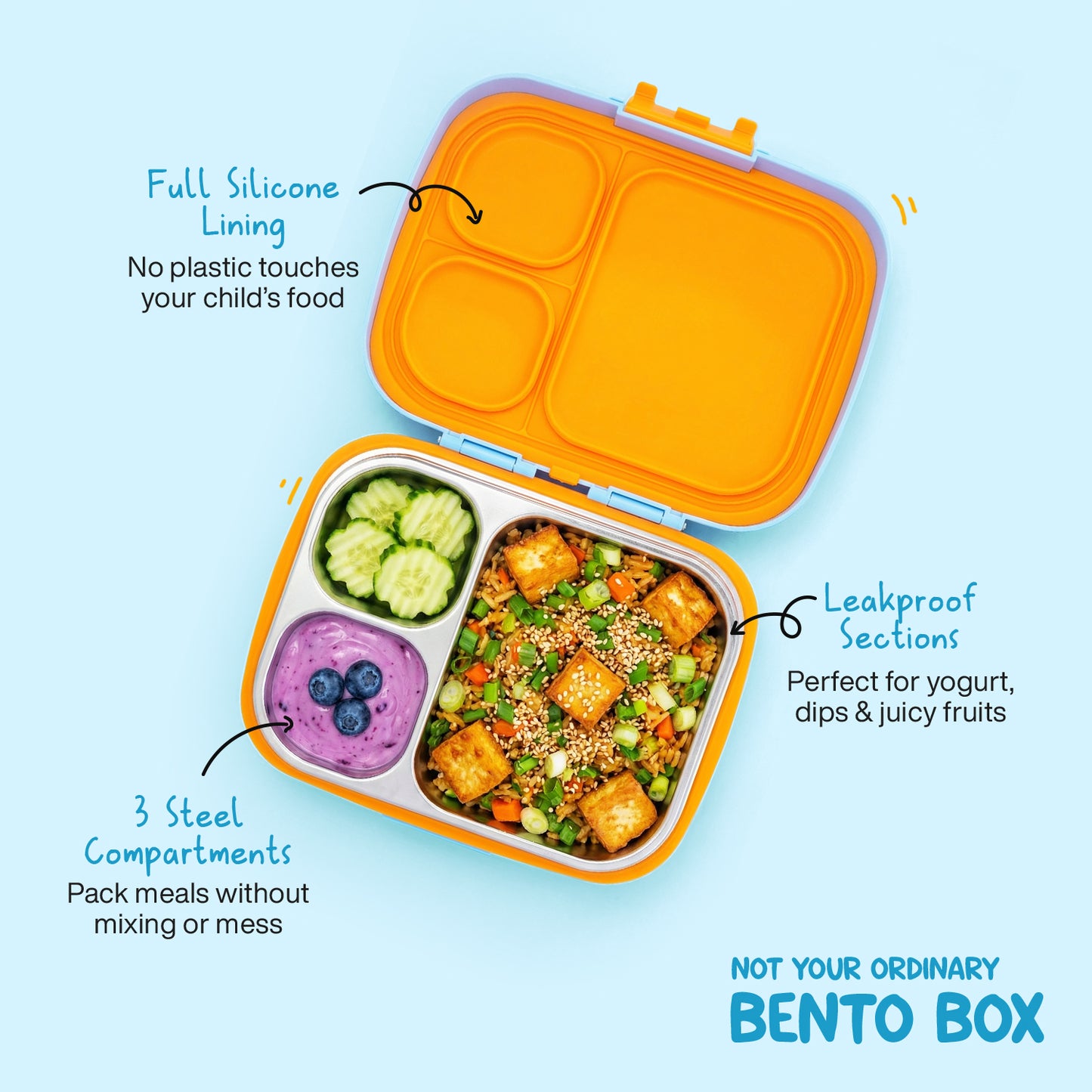 Kid's Bento Box - Customizable