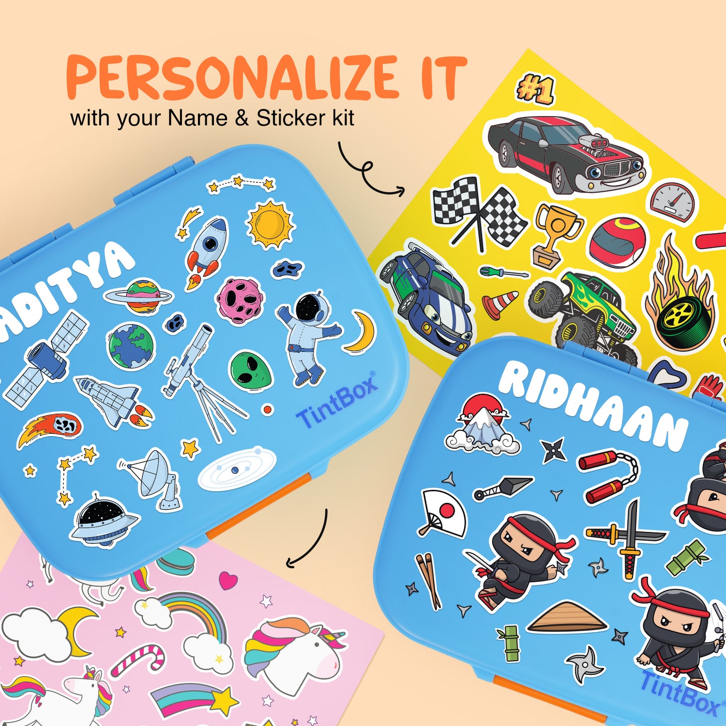 Kid's Bento Box - Customizable