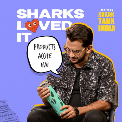 Borosilicate Glass Bottle with Protective Silicone Sleeve, 750 ml